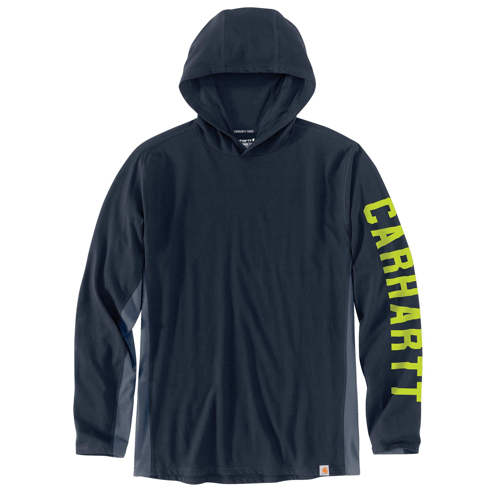 Carhartt Force Logo Hooded Long-Sleeve T-Shirt For Men | Cabela's